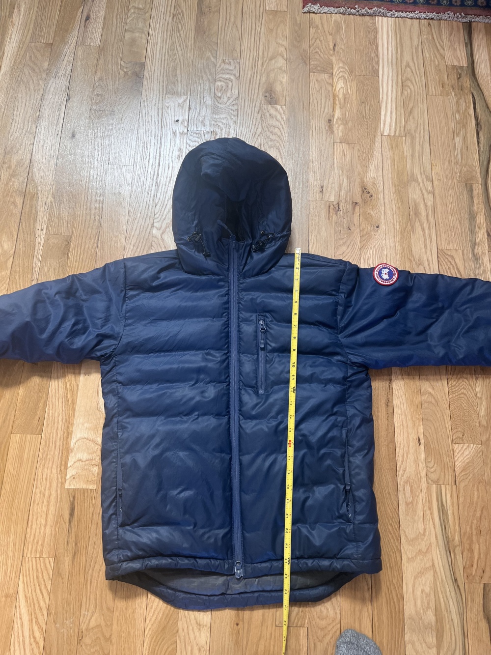 Canada goose lodge hotsell hoody in spirit blue