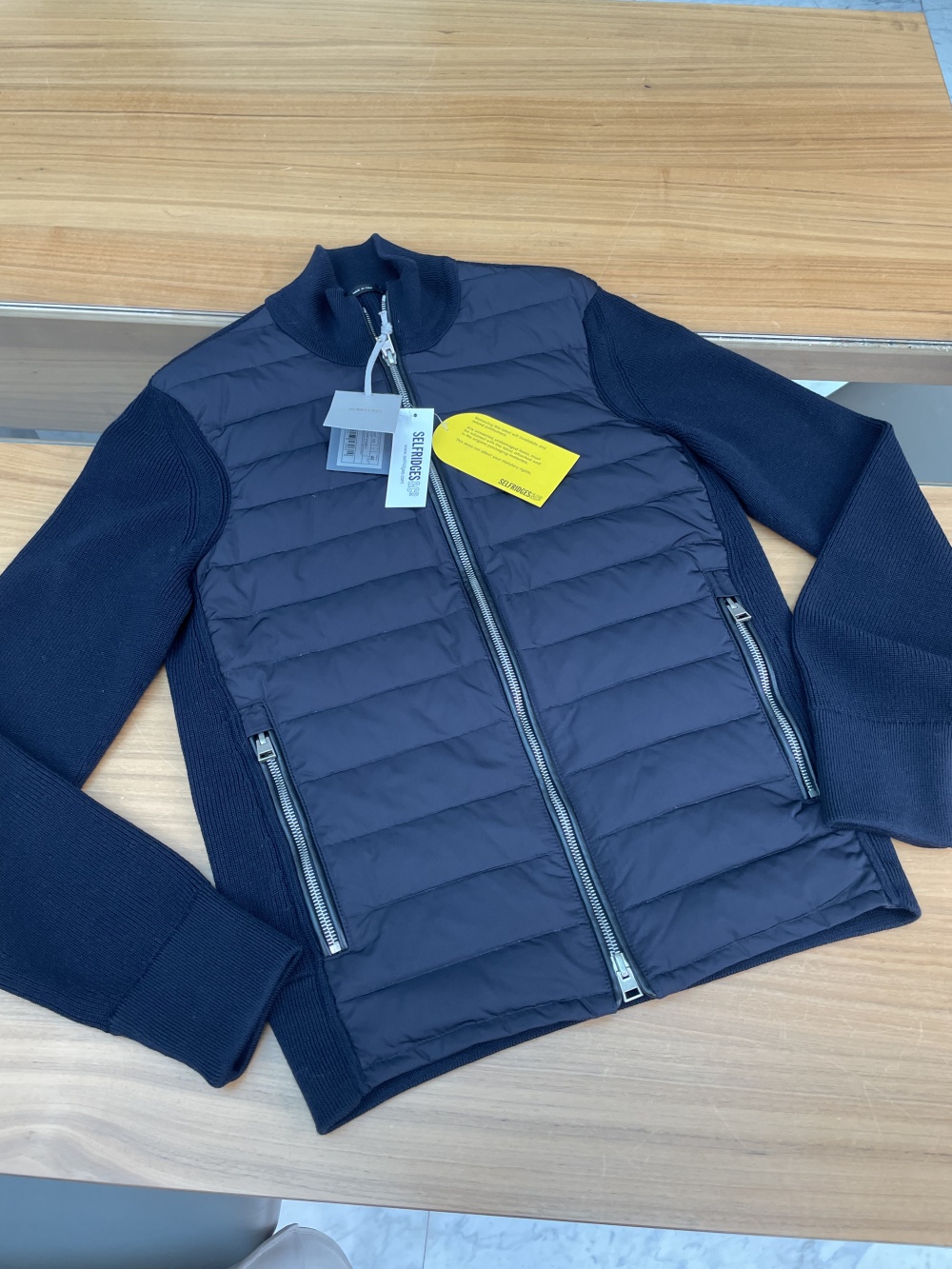 FS: Tom Ford Solden Quilted Jacket Brand New with Tags - Navy Blue Size 46  (UK/US 36) — ajb007